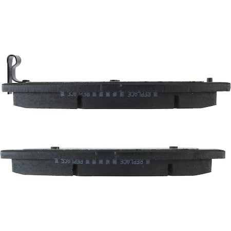 Centric Parts SEMI-METALLIC BRAKE PADS W/HARDWARE 104.1013